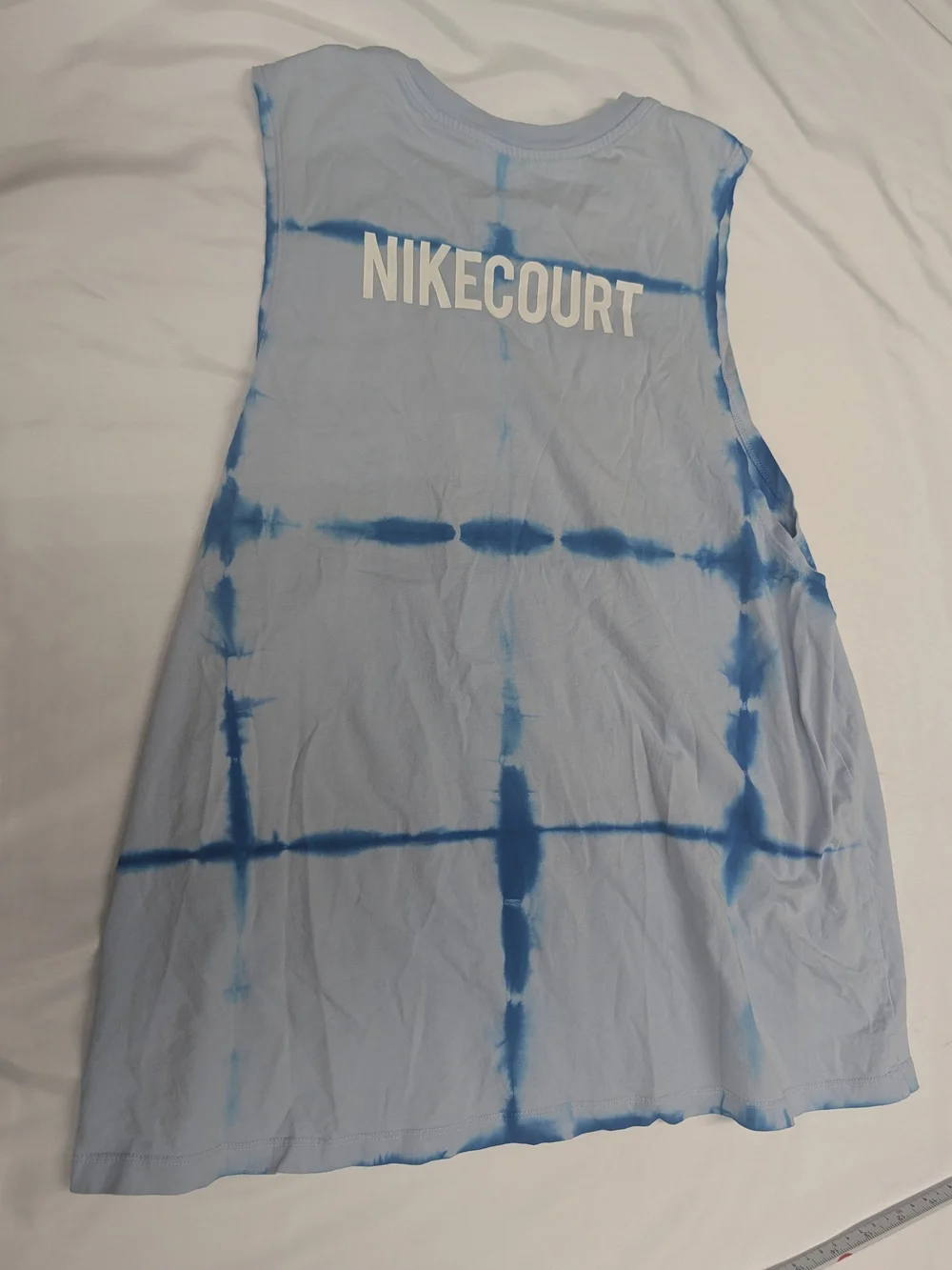 NikeCourt Women’s Tie-Dye Tank Top in Light Blue